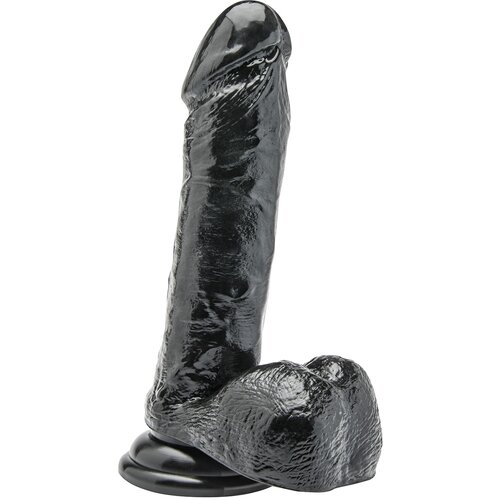  ToyJoy Get Real Cock 7 Inch with Balls 18cm Black Cene