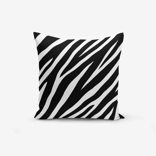 Minimalist Cushion Covers Črno-bela prevleka za okrasno blazino Minimalist Cusion Covers Zebra, 45 x 45 cm