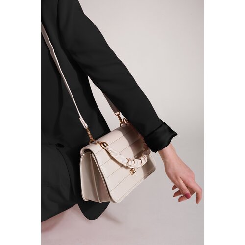 Marjin Women's Clutch and Shoulder Bags, Crossbody Bag Lenci beige Cene