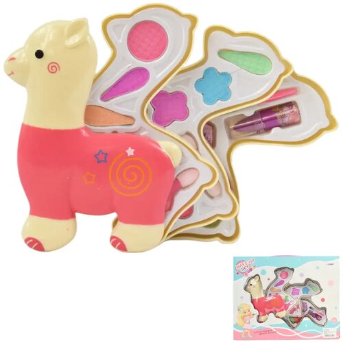 Magic Toys Make-Up Set: Set paleta za šminkanje na tri razine u obliku lame Cene