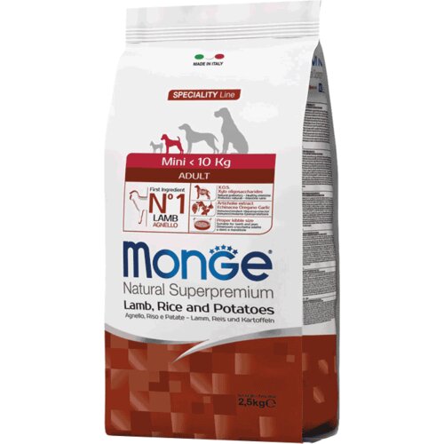 Monge Speciality Extra Small Adult, Jagnjetina, Krompir i Pirinač Cene