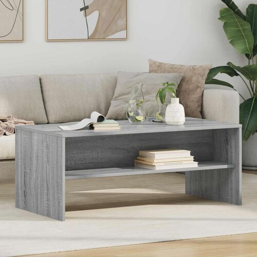  Stolić za kavu Siva Sonoma 100 x 50 x 40 cm Konstruirano drvo Cijene