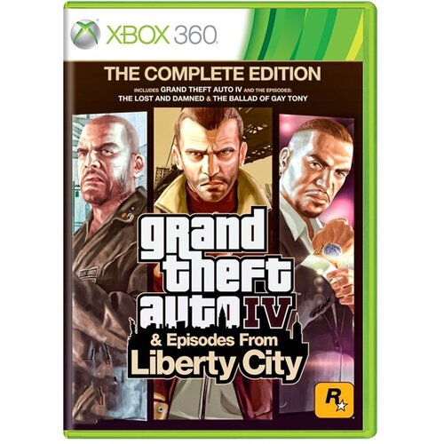 Grand Theft Auto 4 Complete Edition (XBOX 360) - rabljeno Slike