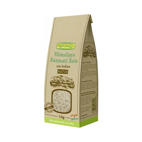 BIO himalajski basmati riž, natur / polnozrnat - 1 kg