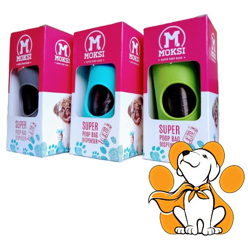 Moksi super Poop Bag Dispenser 1x20 kom, Dispanzer sa paketom higijenskih kesica Cene
