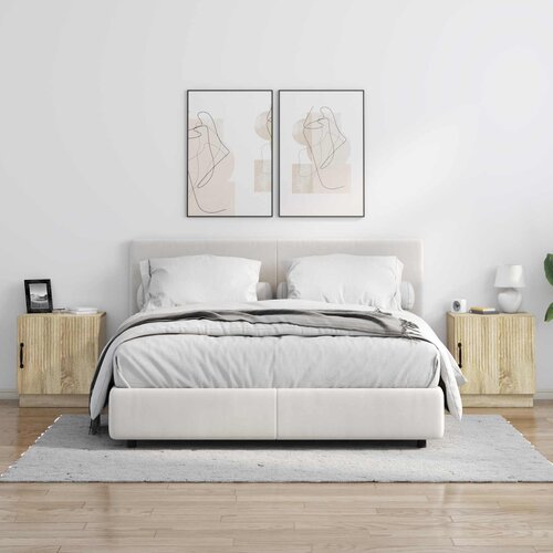  Noćni ormarić 2 pcs Hrast sonoma 43 x 34,5 x 47 cm Slike