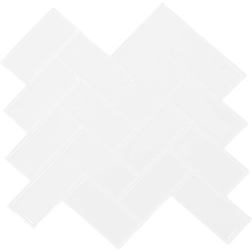  Pločica riblja kost 20 pcs Bijela 30 x 30 cm Poliuretan i PET Cijene