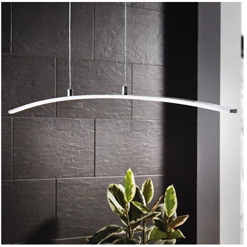 Eglo lasana visilica/1, led, 14w, d 900, alu/krom bijela Slike