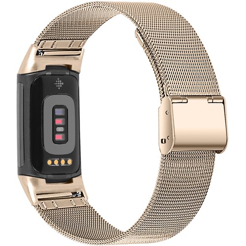 INF fitbit charge 5 zapestnica iz nerjavečega jekla zlata, (21264769) Cene