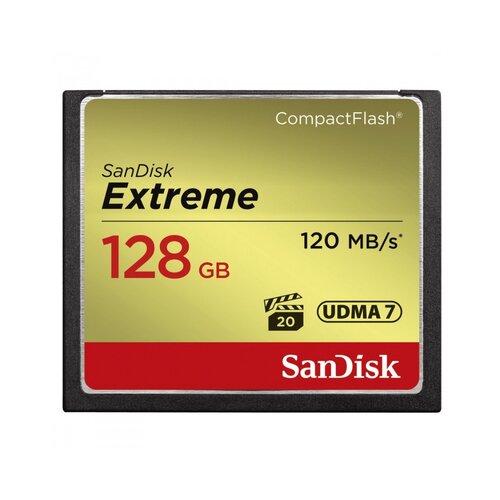 Sandisk extreme compactflash (SDCFXSB-128G-G46) memorijska kartica 128GB Slike