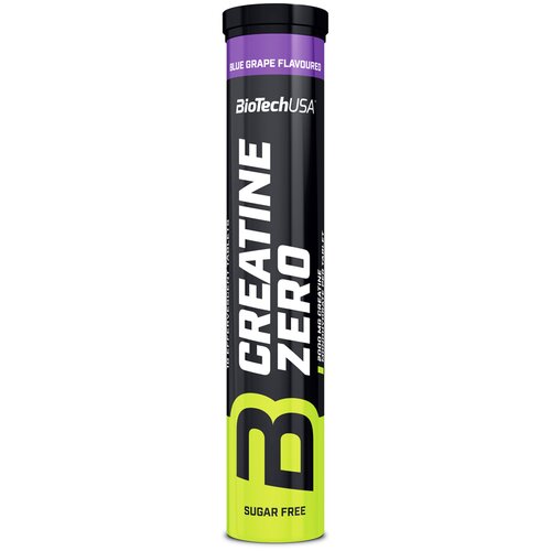 BioTech USA Creatine zero, Grožđe, 18 šumećih tableta Slike