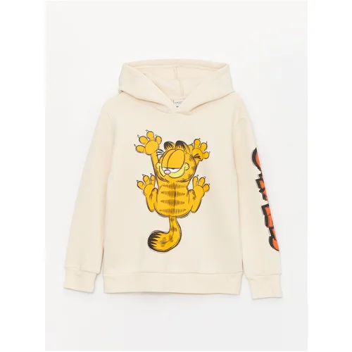 LC Waikiki Boys' Garfield Printed Hoodie