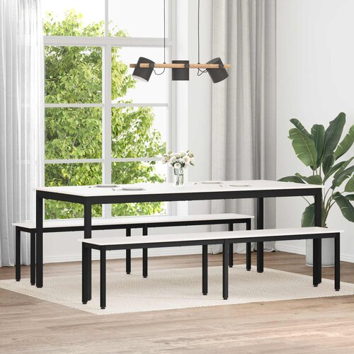  Klupa Bijelo 200 x 35 x 45 cm Čvrsto borovo drvo Cijene