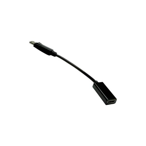 Value DisplayPort / HDMI adapterski kabel DisplayPort vtič\, HDMI-A vtičnica 0.15 m črna 12.99.3144 DisplayPort kabel, (20419600) Cene