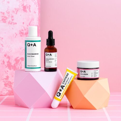 Q+A collagen učvrstitvena krema za obraz s kolagenom 50 g za ženske Slike
