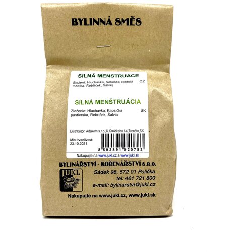 JUKL Biljni čaj Jaka menstruacija 100 g Cijene