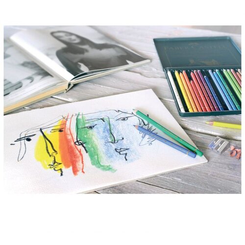  BOJE DRVENE 12BOJA METALNA KUTIJA POLYCHROMOS FABER-CASTELL 110012 Slike