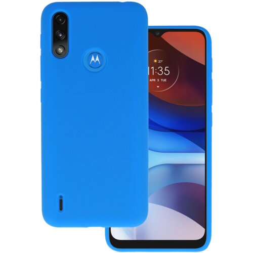 TOPTEL Silikonska Lite maskica za Motorola Moto E7 Power/E7i Power plava Slike