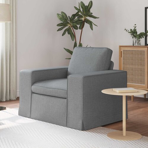 SOFA Svijetlo siva 103 x 80 x 82 cm tkanina Cijene