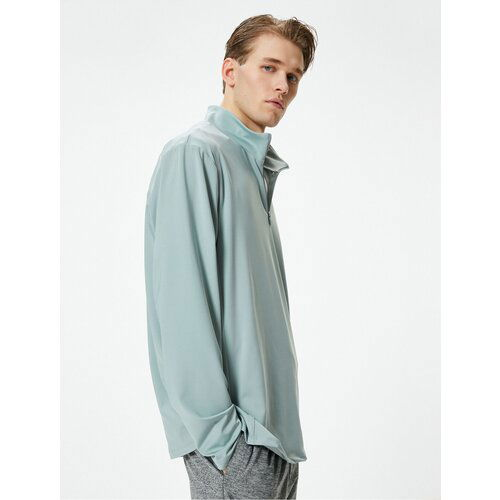 Koton Sports Sweatshirt Half Zipper High Neck Long Sleeve Slike