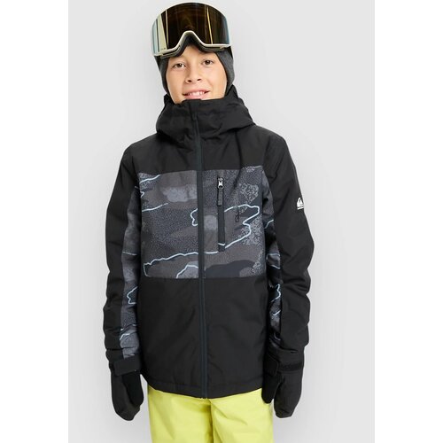 Quiksilver Side Hit Printed Kids Jakna camostrokes true black Cene