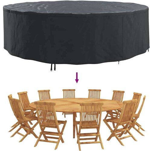 VidaXL Navlaka za vanjski namje&amp;scaron;taj 320 x 320 x 71 cm 420D tkanina Slike