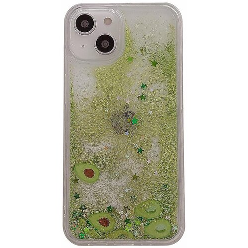 INORCO Za iPhone 13/14 Fruit Liquid Quicksand PC+TPU ovitek hrbtni za&amp;scaron;čitni ovitek za telefon, (22036470) Slike
