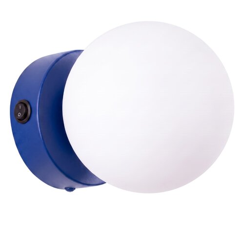 Sollux Lighting Stenska svetilka YOLI 1 ultramarin s stikalom, (5000352096) Cene