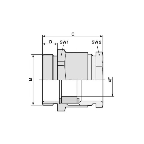  Kabelska uvodnica M20 mesing prirodne boje LappKabel SKINDICHT SVRN-M 20X1,5/11/11 50 kom. Cijene