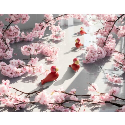 Kay Bojesen Denmark Kipec iz masivnega lesa (vi&amp;scaron;ina 12,5 cm) Bird Flora &amp;ndash; Slike