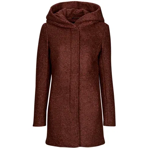 Only onlsedona boucle wool coat otw noos red Only onlsedona boucle wool coat otw noos red