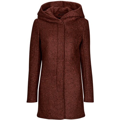 Only Pla&amp;scaron;či ONLSEDONA BOUCLE WOOL COAT OTW NOOS Rdeča Slike