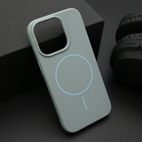 maska jelly magsafe za iphone 15 pro/ mint Slike