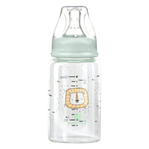 Kikka Boo flašica staklena savanna 120ml mint ( KKB21116 ) Slike