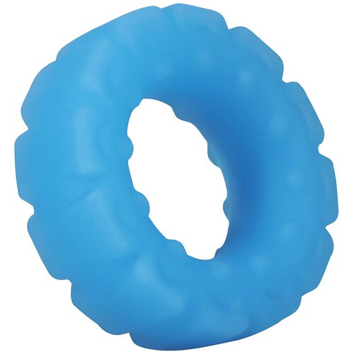 Doc Johnson Rock Solid The Tire Cockring Glow Blue Cene