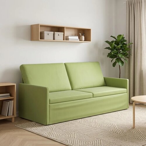 SOFA za 3 osobe Svijetlo zelena 190 x 81 x 82 cm Bar&amp;scaron;un - Svijetlo zelena 180 cm Slike