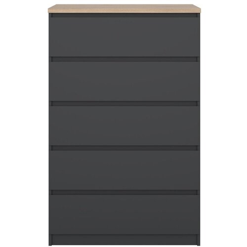 Tvilum Temno siva komoda 77x121x50 cm Naia &amp;ndash; Slike