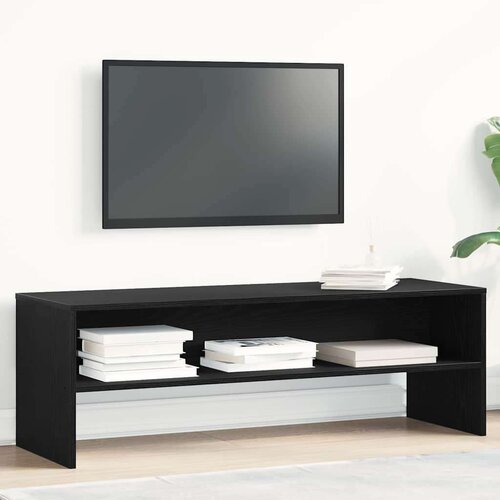 TV ormarić crni hrast 120x40x40 cm konstruirano drvo Cijene