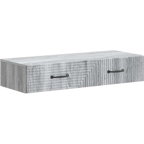 Stolna Stenska stranska miza Siva Sonoma 87,5 x 34,5 x 17 cm, (5000232596) Cene