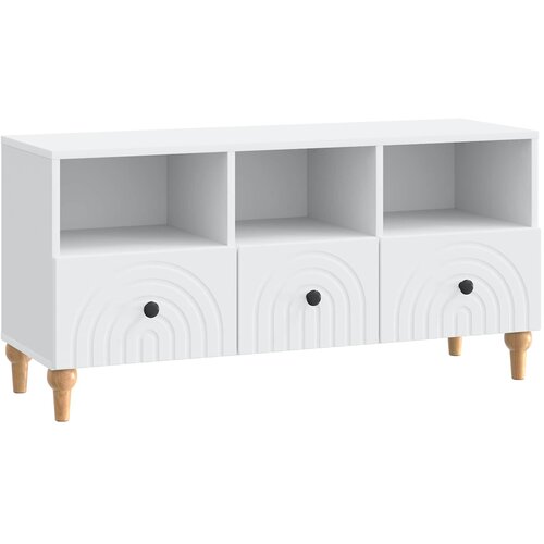 TV ormar Bijeli 102 x 34,5 x 50 cm Konstrukcijsko drvo Cijene