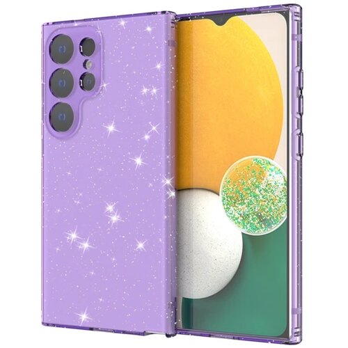 MASKA za Samsung Galaxy S24 Ultra Glitter Transparent Purple Cijene