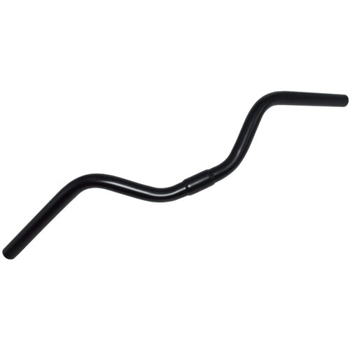  Volan čelični 22.2/25.4x620 mm, RISE 60 mm; 30 deg; CRNI MAT Cene