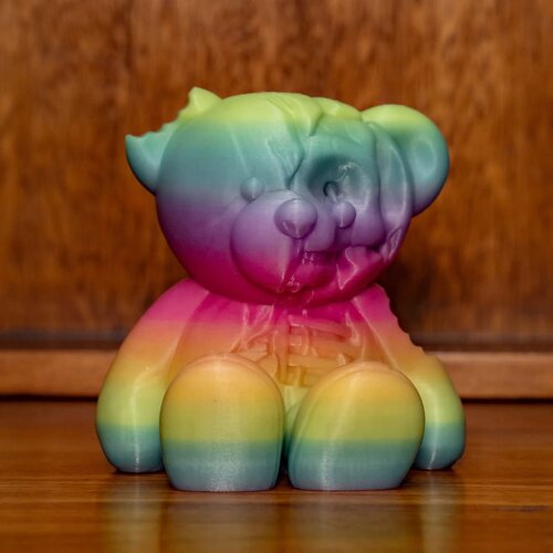 Polymaker Panchroma&amp;trade; PLA Gradient Luminous Rainbow - 1,75 mm / 1000 g Slike