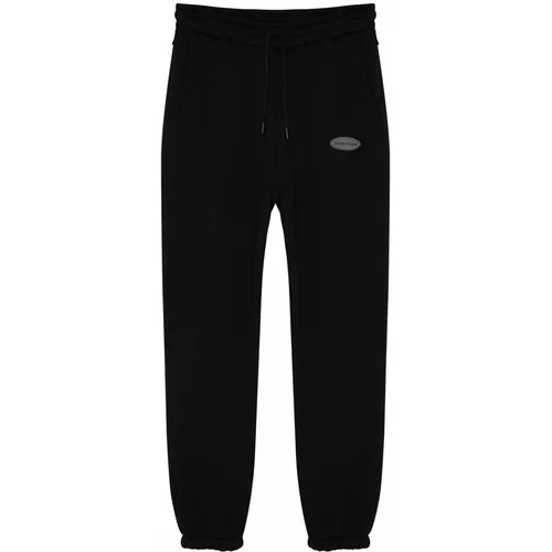 Trendyol Black Men's Oversize Sweatpants with Phone Pocket Detail