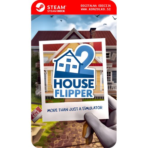 House Flipper 2 - Steam koda brez &scaron;katlice (WINDOWS PC | STEAM DECK) Cene