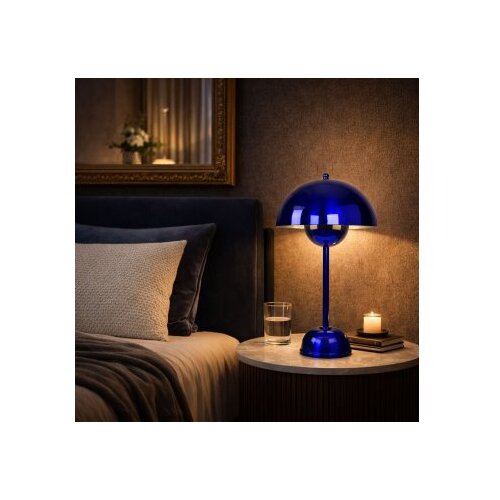 Opviq Stona lampa, Tamnoplava Slike