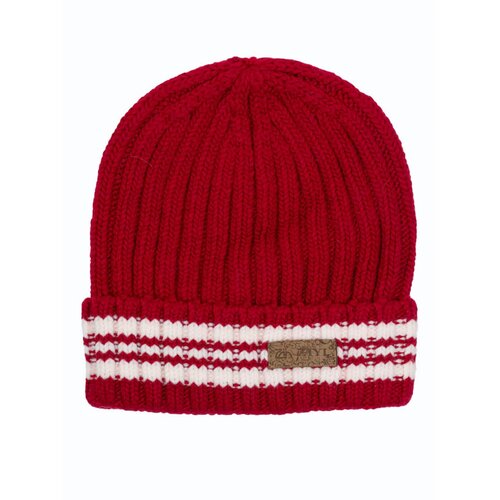 SHELOVET Classic winter men's hat red Slike