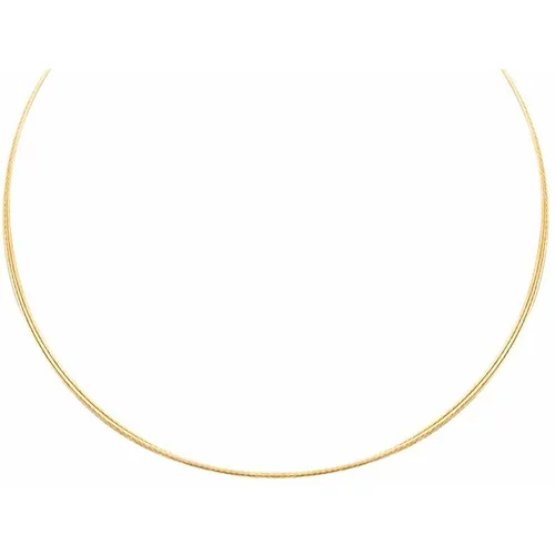 ANIA KRUK Srebrna ogrlica prevučena zlatom TRENDY SLTNS2880Z