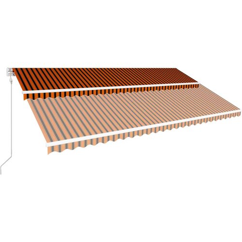 Tenda na automatsko uvlačenje 600 x 300 cm narančasto-smeđa Slike