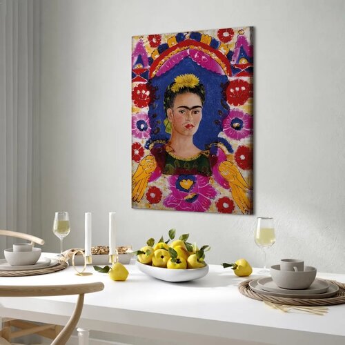  Slika - Frida Kahlo &amp;ndash; The Frame (Self-Portrait) 60x90 Standard Slike